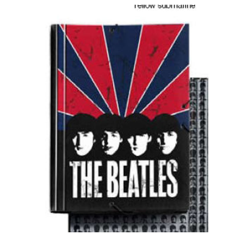 CARPETA DEC FL GOMAS BEATLES 10 FACES 20414 ^