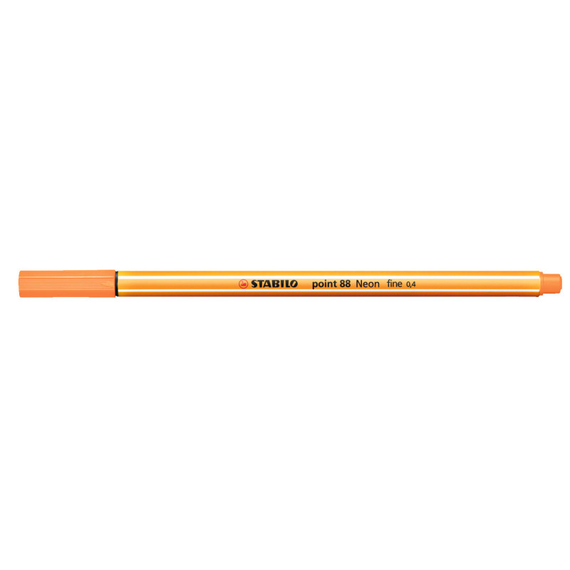 MARCD. POINT 88 0,4MM NARANJA NEON STABILO