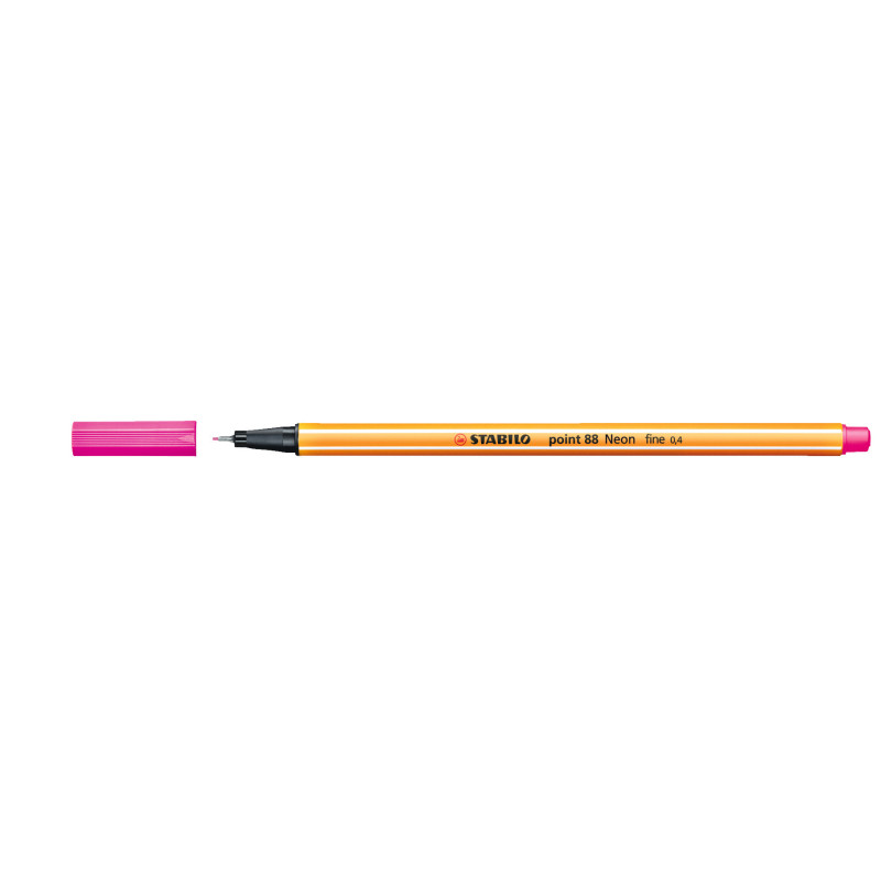 MARCD. POINT 88 0,4MM ROSA NEON STABILO