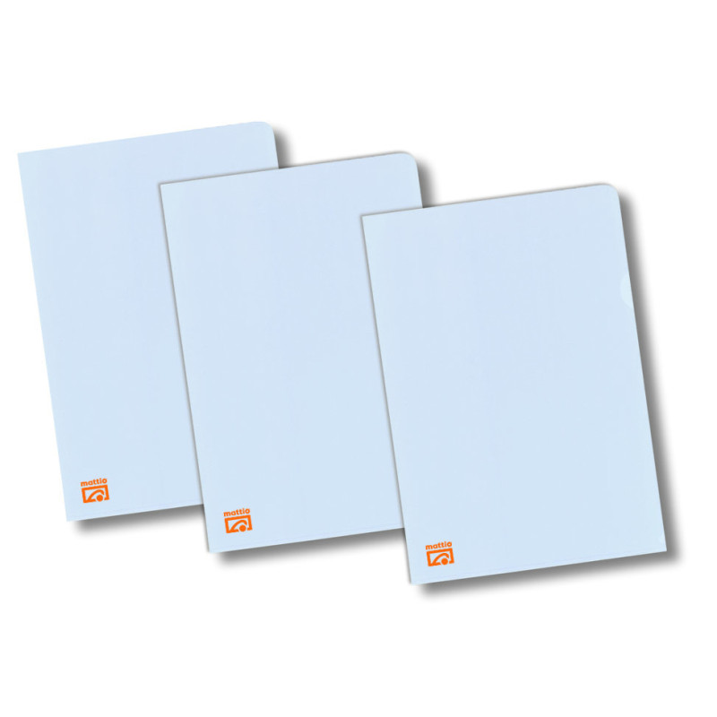 DOSSIER UÑERO PP FOLIO RUGOSO 120 MIC TRANSPARENTE CJ.100 MATTIO MTT14183