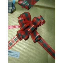 LAZO PARA FORMAR 19MM ESCOCES BRILLO PTE 50U