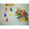 FIGURAS EVA 2MM FRUTAS F6160-099 ^