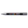 MARCADOR UNI-BALL POSCA PC-3M PUNTA REDONDA 0,9-1,3MM PLATA -26-