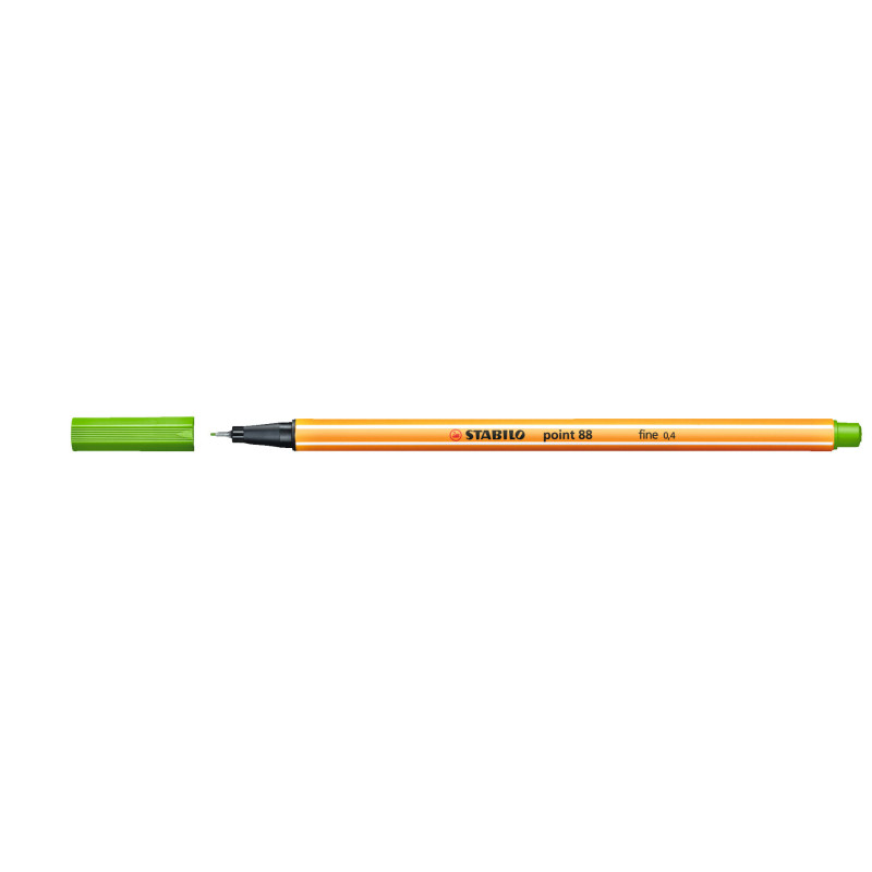 MARCD. POINT 88 0,4MM VERDE HOJA STABILO