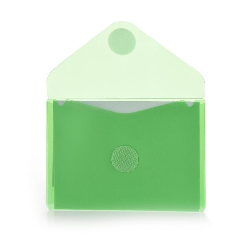 DOSSIER VELCRO A7 OFFICEBOX COLOR VERDE PTE 10U 91236
