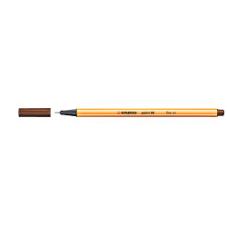MARCD. POINT 88 0,4MM MARRON STABILO