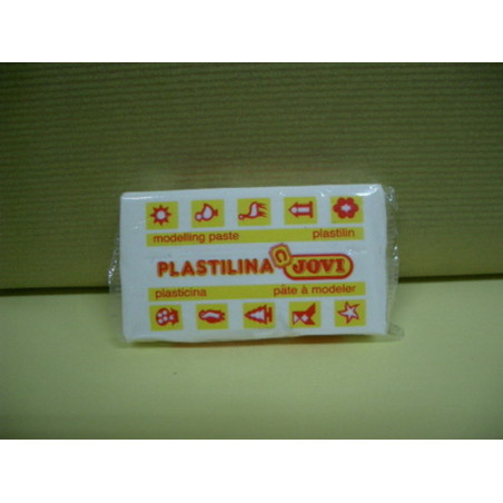 PLASTILINA JOVI 70/01 PEQUEÑA BLANCA UNIDAD
