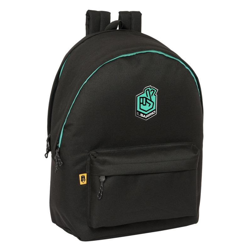 MOCHILA DOBLE PARA PORTATIL 15,6"+USB KINGS LEAGUE "EL BARRIO" SAFTA25 ENERO 622433820