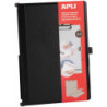 CLIPBOARD PLEGABLE A4 317 X 230 MM NEGRO APLI