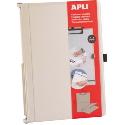 CLIPBOARD PLEGABLE A4 317 X 230 MM BLANCO APLI