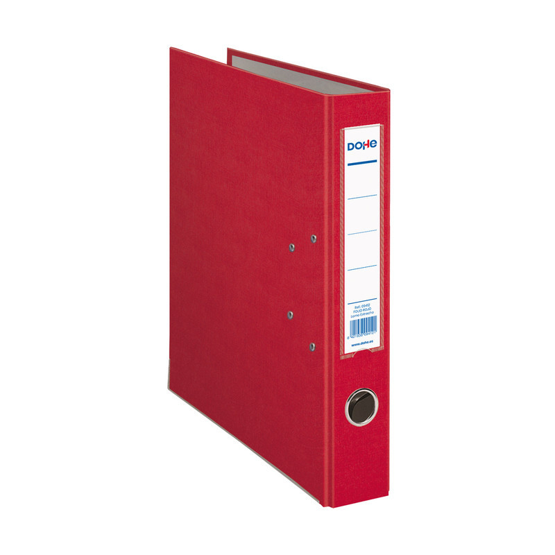 ARCHIVADOR PALANCA A-Z FL DOHE ARCHICOLOR ESTRECHO ROJO