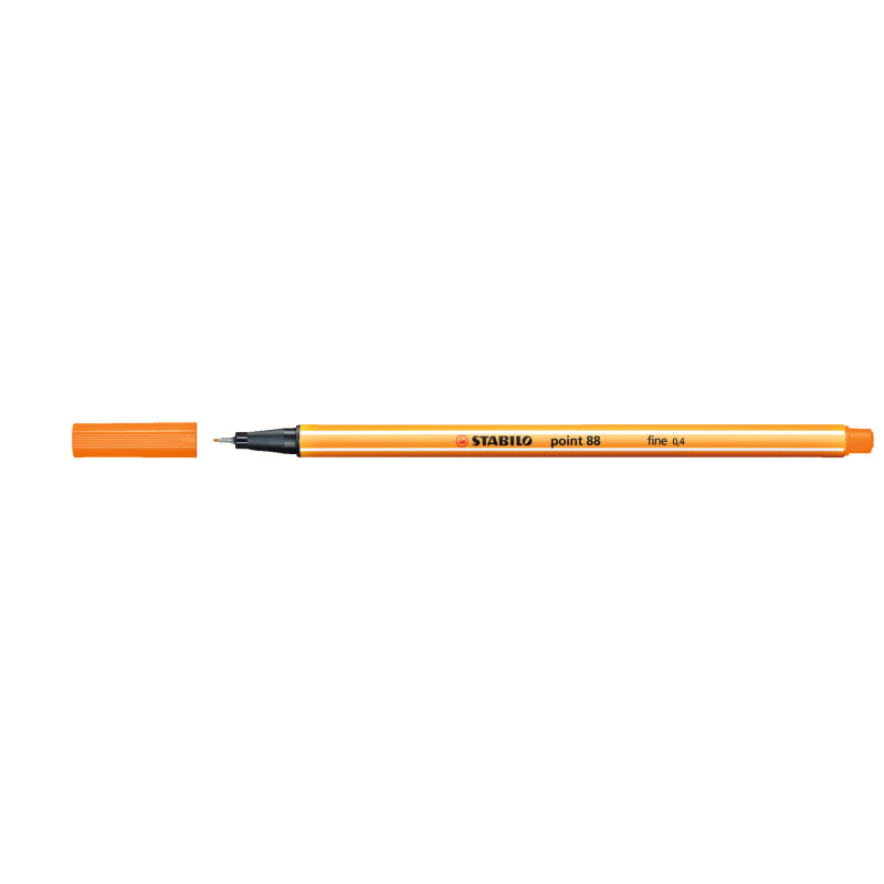 MARCD. POINT 88 0,4MM NARANJA STABILO