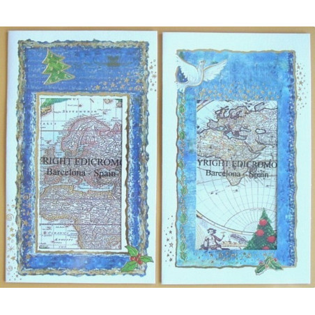 CHRISTMAS EDICROMO TRIPLES C/ORO 79512 ^