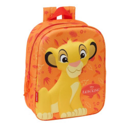 MOCHILA GUARDERIA 3D BOLSILLO RED EL REY LEON SAFTA25 ENERO 622459011