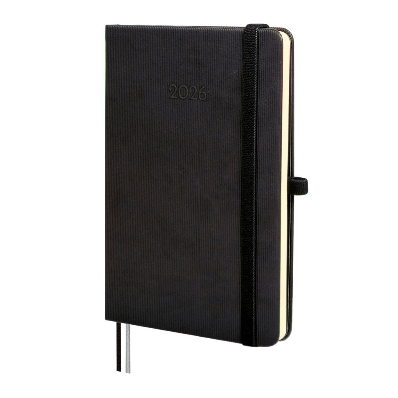 AGENDA TEXTURA M4 SVH 2026 NEGRO+ FINOCAM26 881746026 124 X 16 X 174 MM
