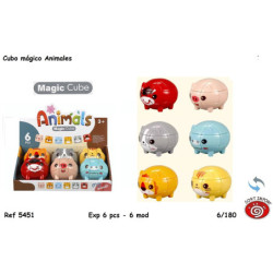 CUBO INTELIGENCIA ANIMALES SURTIDOS MAGICO SORT 5451