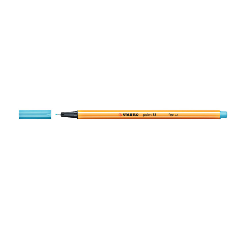 MARCD. POINT 88 0,4MM AZUL CELESTE STABILO