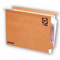 CARPETA COLGANTE KRAFT A4 240G VISOR LATERAL RIGIDO KRAFT GIO