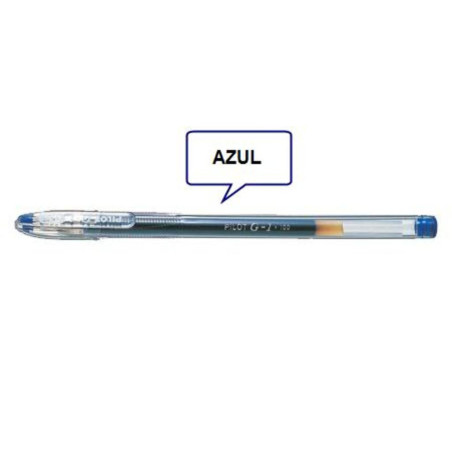 ROTULADOR PILOT G-1  AZUL C/12U