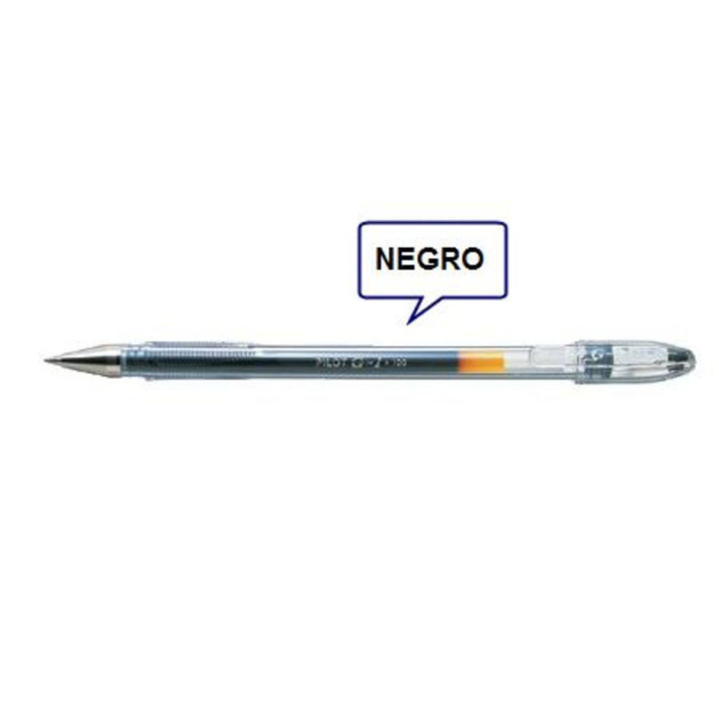 ROTULADOR PILOT G-1  NEGRO C/12U
