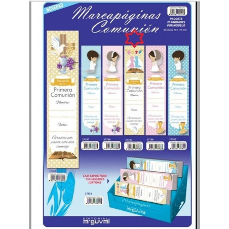 PUNTO LECTURA COMUNION ARGU NIÑO NIÑA 37793 M-6 PTE 25U ^