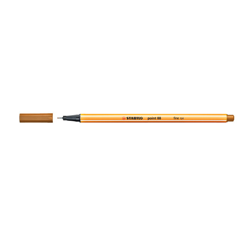 MARCD. POINT 88 0,4MM OCRE OSCURA STABILO