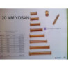 ENCUADERNADORES TORNILLO YOSAN 20MM PTE/40U