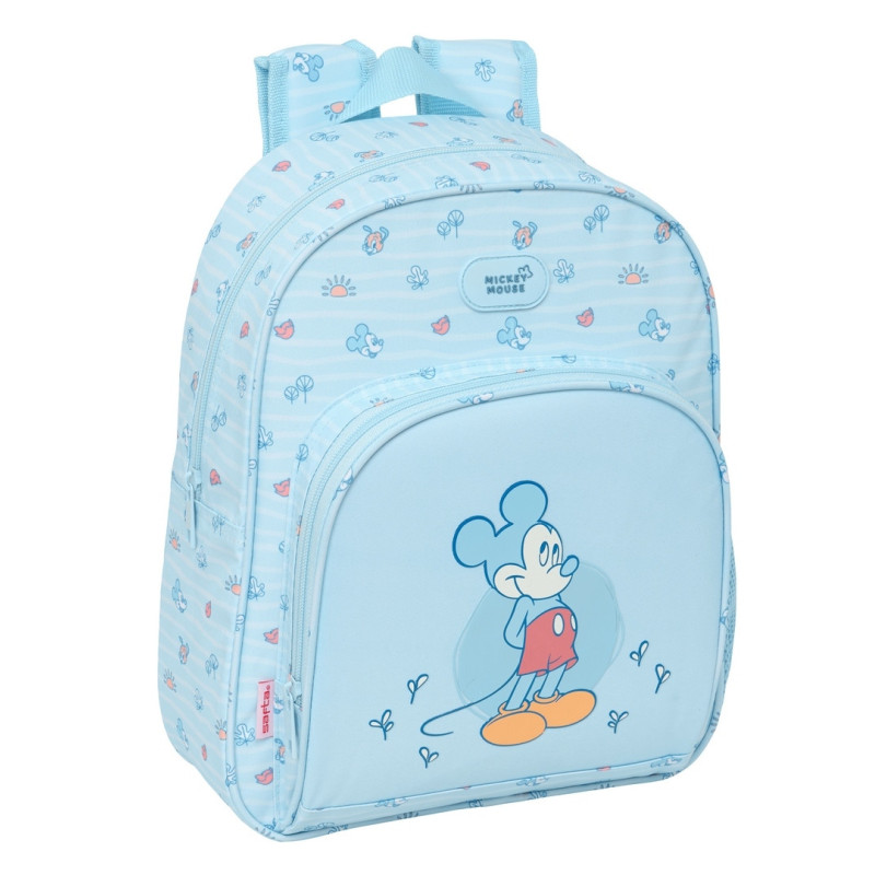 MOCHILA INFANTIL ADAPT.CARRO MICKEY MOUSE "BABY" SAFTA25 VAC 622525609 MEDIDAS: 34*28
