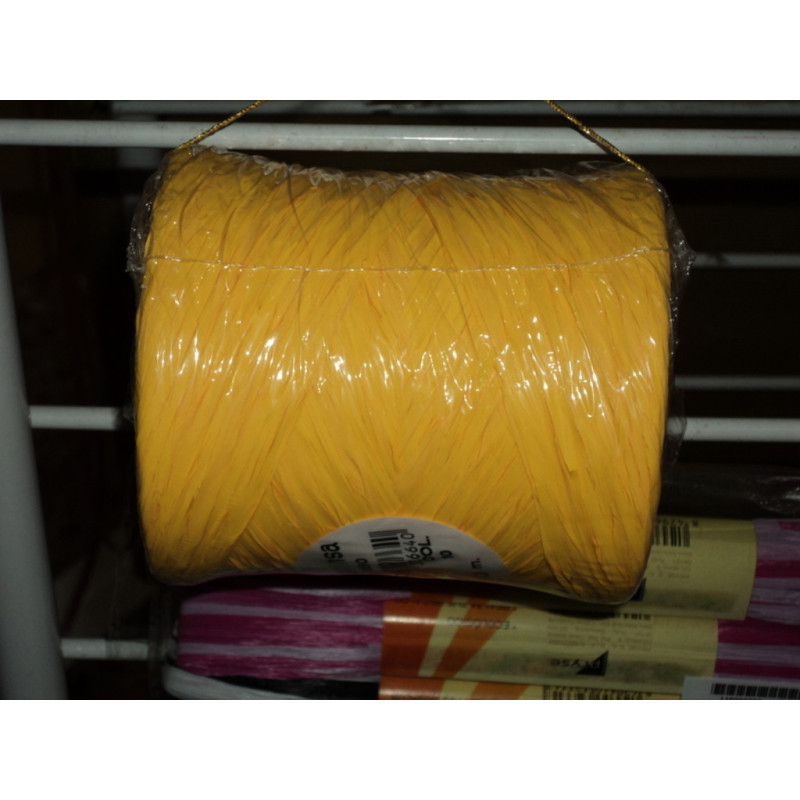 CINTA RAFIA  4MM 200YD AMARILLO