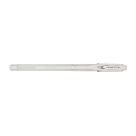 ROTULADOR UNI-BALL SIGNO UM-120 GEL ROLLER 0.8MM BLANCO C/12U