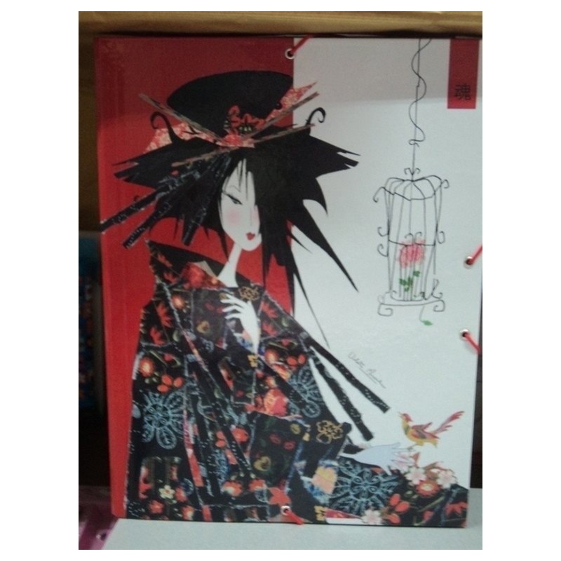 CARPETA DEC FL GOMAS DOHE14 VIOLETA MONREAL TAMASHI 39999 ^