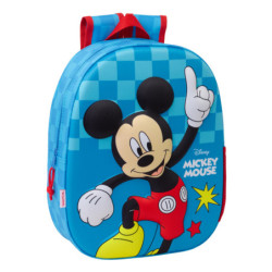MOCHILA 3D MICKEY MOUSE 3D SAFTA26 622550890 33X27 UNIDAD