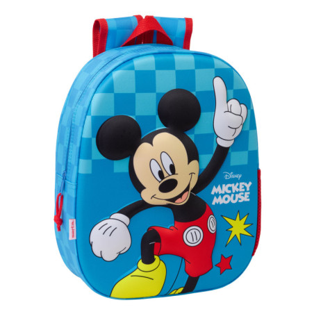 MOCHILA 3D MICKEY MOUSE 3D SAFTA26 622550890 33X27 UNIDAD