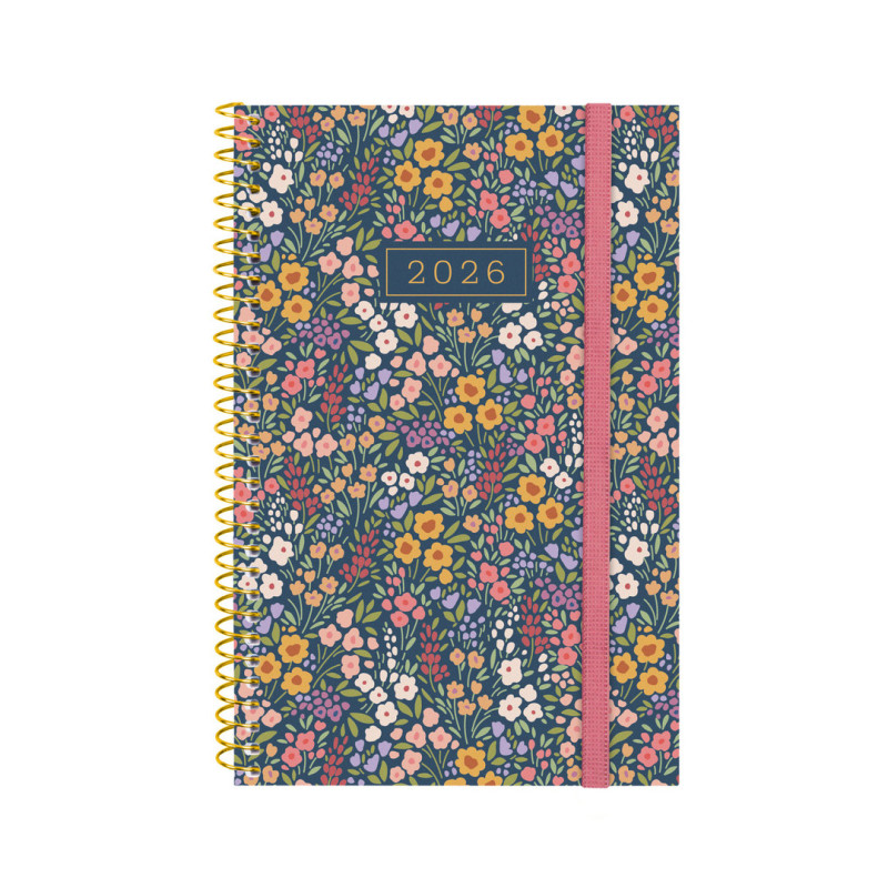 AGENDA DESIGN COL.E5 SVH 2026 FLORA+ FINOCAM26 742213026 124 X 14 X 181 MM