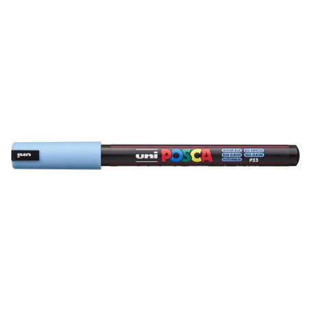 MARCADOR UNI-BALL POSCA PC-1MR PUNTA EXTRA FINA 0,7MM AZUL GLACIAR -P33-