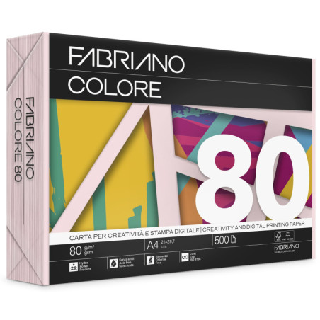 FABRIANO COLORE CIPRIA FSC A4 80g 500H