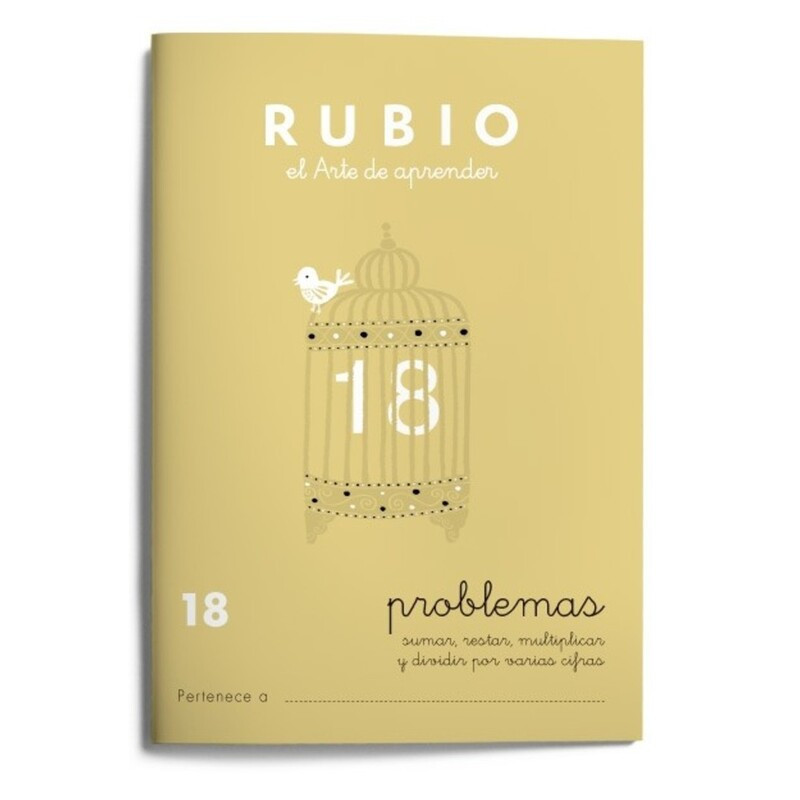 RUBIO PROBLEMAS Nº 18 PTE 10U ISBN 84-85109-73-2