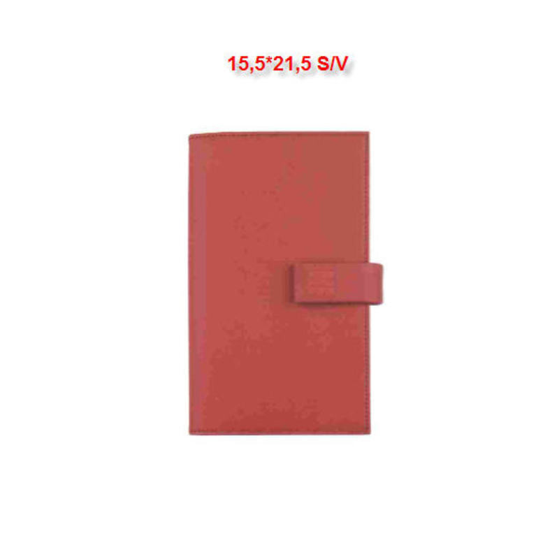 AGENDA FINOCAM ESPIRAL DUOLAP 15,5*21,5 ROJO S/V E10 ^