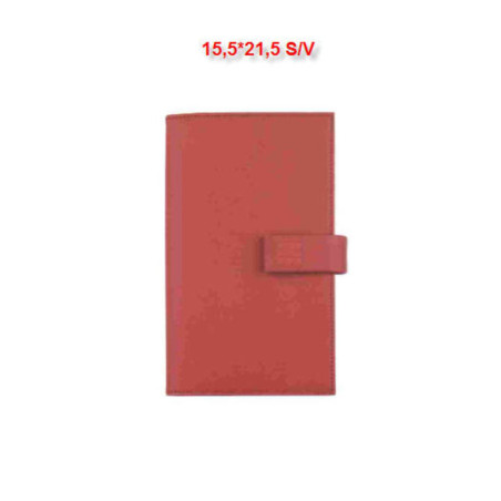 AGENDA FINOCAM ESPIRAL DUOLAP 15,5*21,5 ROJO S/V E10 ^