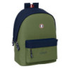 MOCHILA DOBLE PARA PORTATIL 15,6"+USB EL PULPO "VERDE" SAFTA26 622558820 44X31 UNIDAD