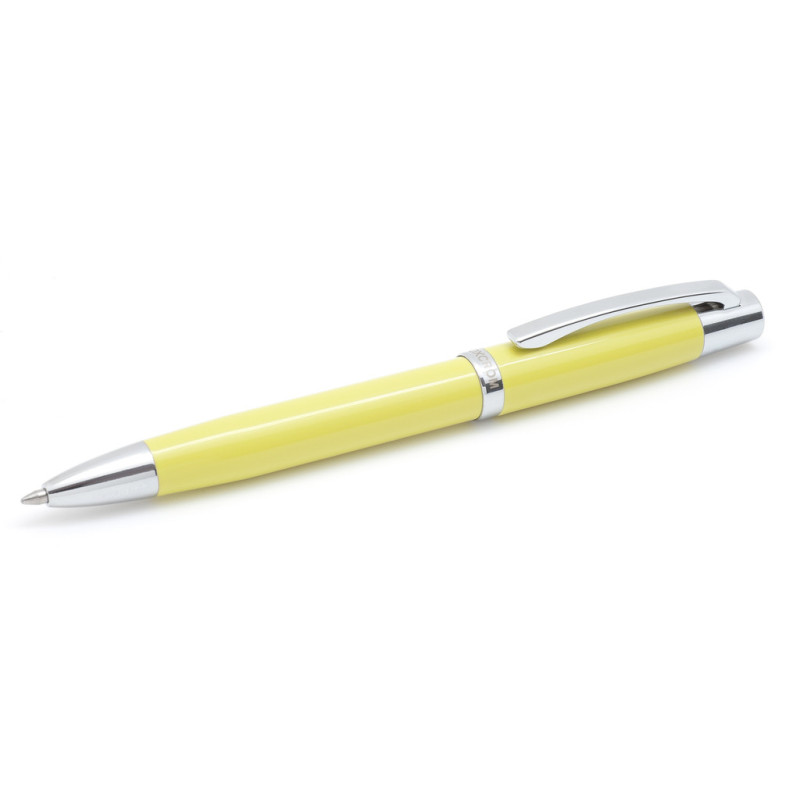 BOLIGRAFO INOXCROM ARC AMARILLO PERA C/ESTUCHE 10151064