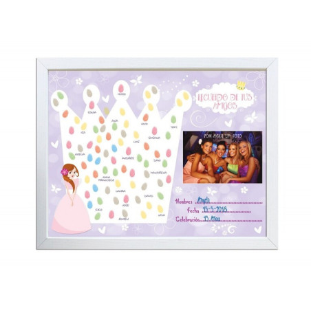 MARCO FOTOS RECUERDO DE TUS AMIGOS A-3 HUELLA DACTILAR 42552