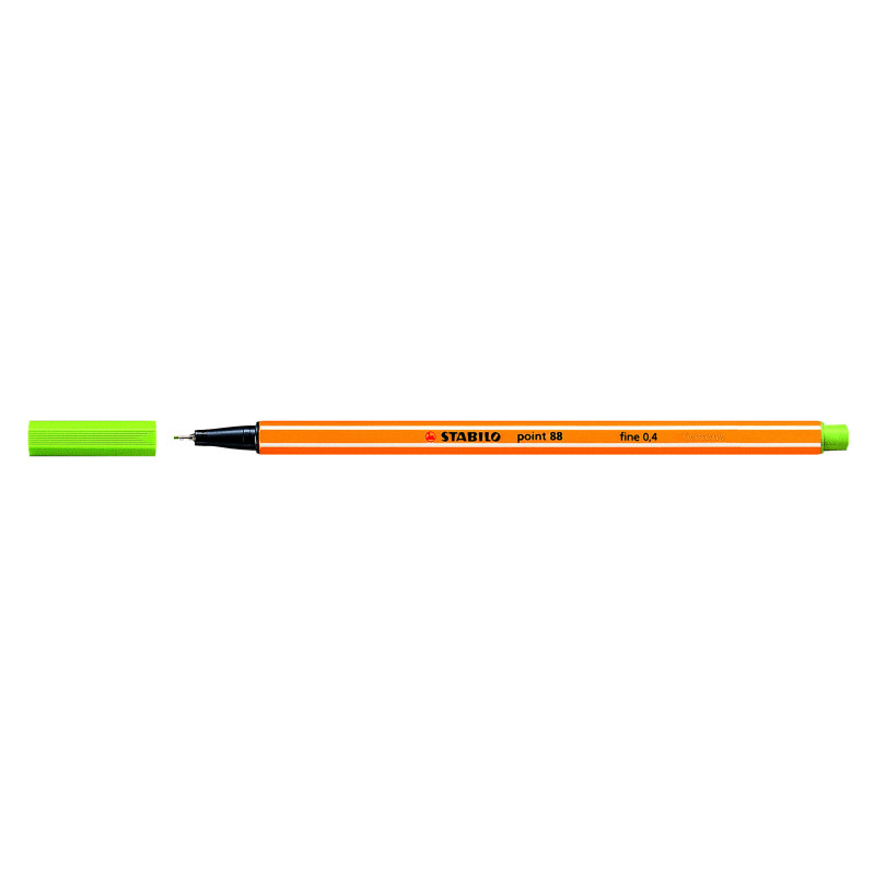 MARCD. POINT 88 0,4MM VERDE MANZANA STABILO
