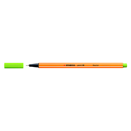 MARCD. POINT 88 0,4MM VERDE MANZANA STABILO