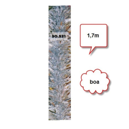 BOA 12CM PLATA TIRA 1,7M 30521 ^