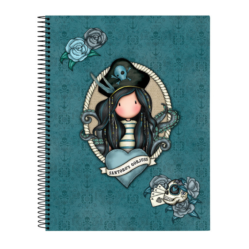 BLOC A4 MICRO120 H GORJUSS "BLACK PEARL" 522121064 29,7*21 SAFTA22