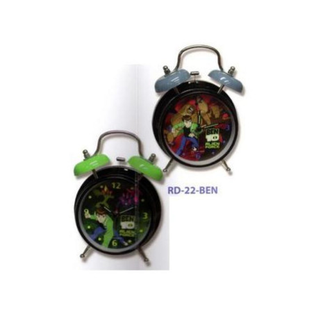 RELOJ CYP BEN 10 DESPERTADOR MEDIANO RD-22-BEN ^