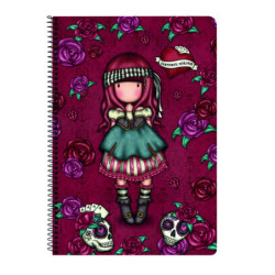 LIBRETA FOLIO 80 H. TAPAS DURAS GORJUSS "MARY ROSE" 522119066 31*21,5 SAFTA22