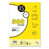 RESMILLERIA A5 80 G 500H LISO PACSA.