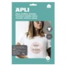 PAPEL A4 10H. TRANSFER INKJET TEJIDOS BLANCOS APLI